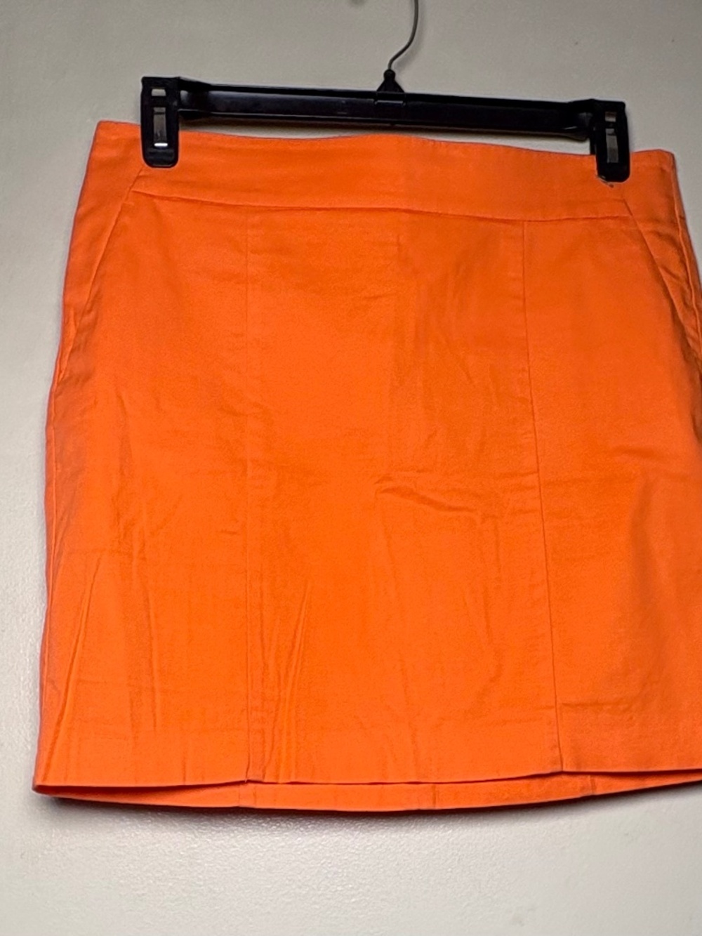 Ann Taylor Skirt Orange Madison Sz 10
